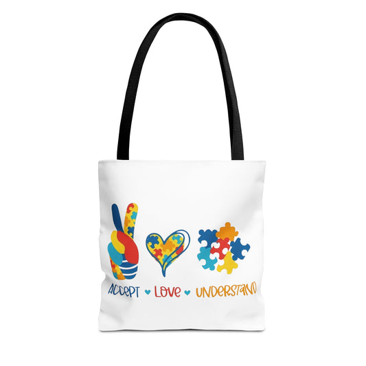 Accept Love & Understand Tote Bag